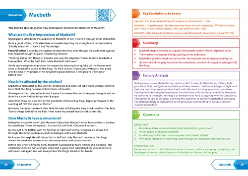 Macbeth Aqa Gcse English Literature Text Guide Ideal For The