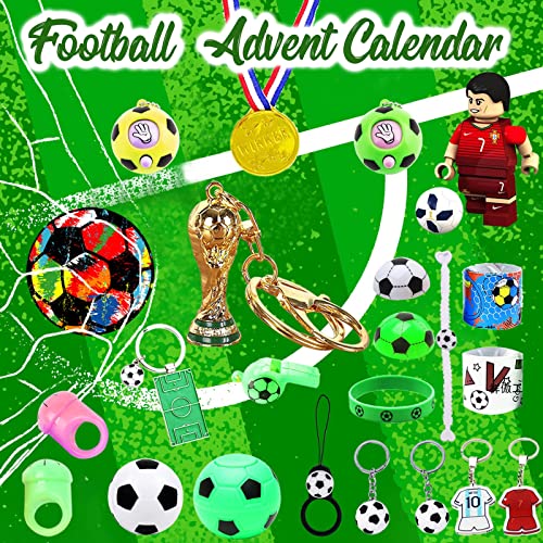 Advent Calendar 2023 World Cup Football Kit, 24 Days Christmas