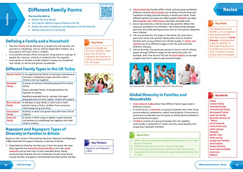 AQA GCSE 9-1 Sociology All-in-One Complete Revision And Practice: Ideal ...