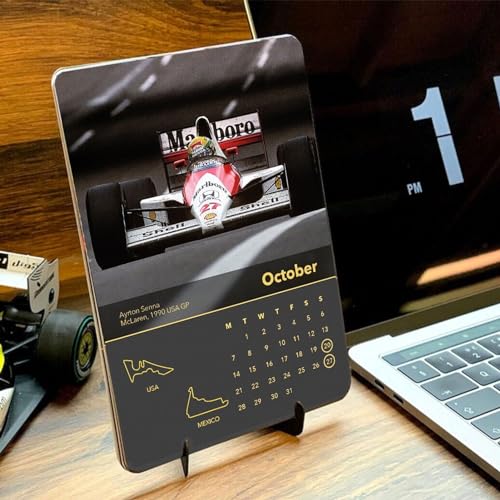 F1 Desk Calendar 2024 2024 Formula1 Race Schedule Desk Calendar With