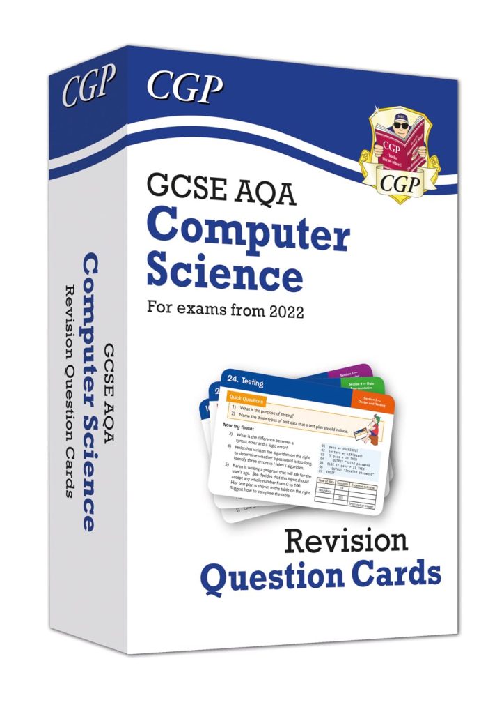 GCSE Computer Science AQA Revision Question Cards for the 2024 and