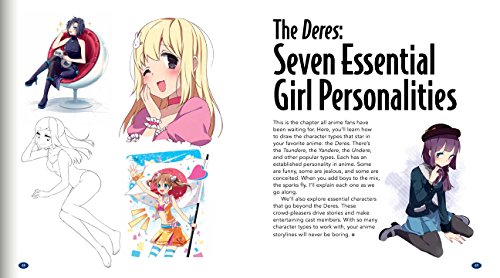 Master Guide To Drawing Anime Amazing Girls How To Draw Essential Character Types From Simple 