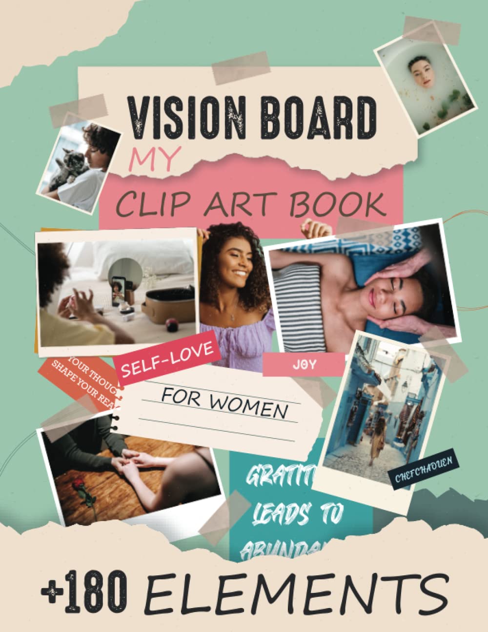 My Vision Board Clip Art Book for Women: +180 Inspiring Pictures ...