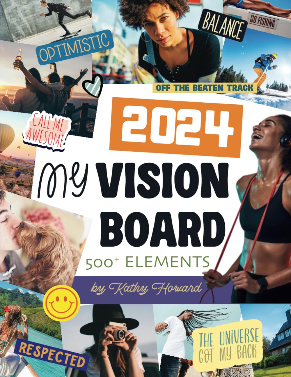 My Vision Board Clip Art Book: With Pictures, Words, Phrases, Quotes ...