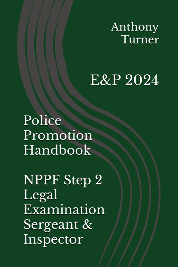 Police Promotion Handbook NPPF Step 2 Legal Examination Sergeant