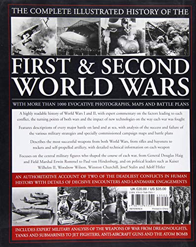 The Complete Illustrated History of the First & Second World Wars: With ...