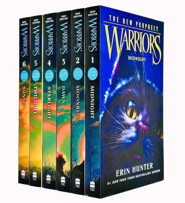 Warrior Cats Series 2: The New Prophecy by Erin Hunter 6 Books Set (Midnight, Moonrise, Dawn, Starlight, Twilight, Sunset) by Erin Hunter (2012-06-06)