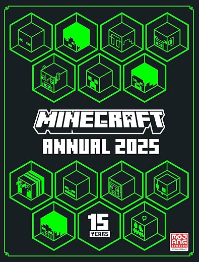 Minecraft Annual 2025: The new official fully illustrated annual – the perfect Christmas present for kids, teens, gamers and Minecraft fans of all ages! New for 2024.